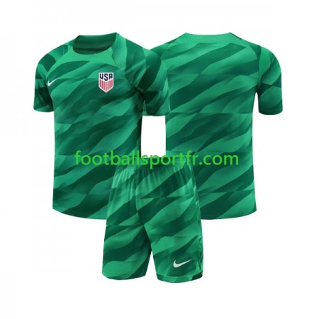Tenue Etats-Unis Gardien Enfant Domicile 2023-2024 Maillot de Foot